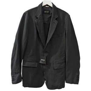 COMME des GARCONS HOMME DEUX Men's US M Slim Fit Charcoal Two Button Sportcoat